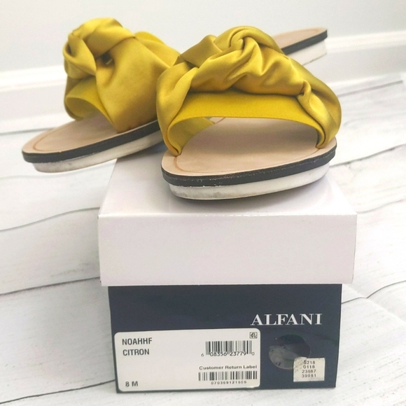 Alfani Noahh Slide Sandals - Size 8 - Picture 2 of 8